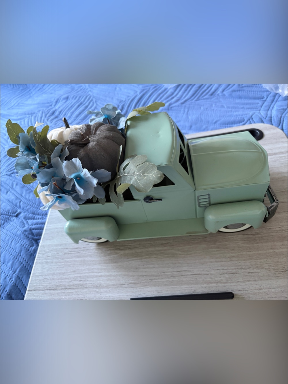 Mint Green Decorative Truck